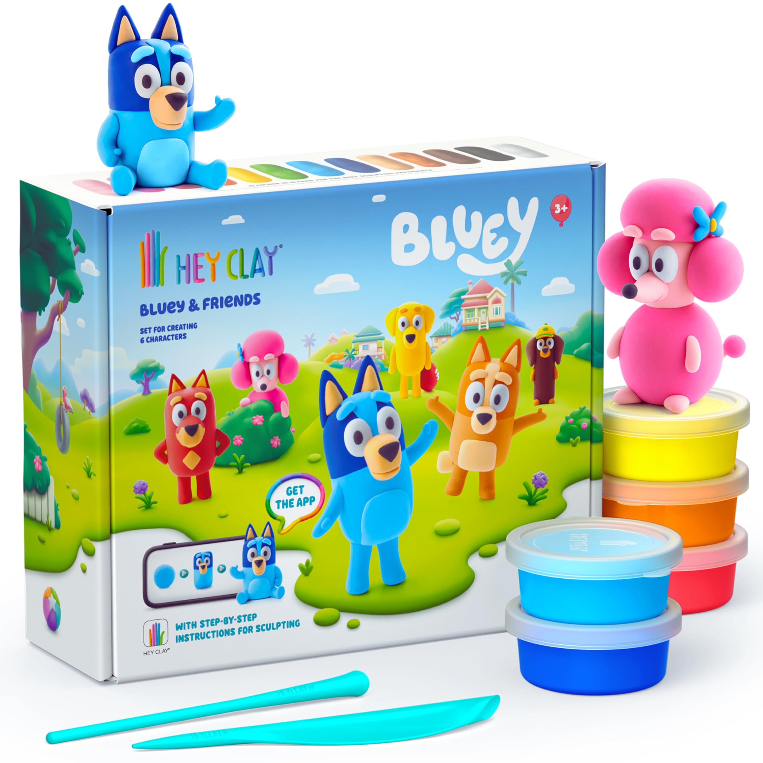 Hey Clay Bluey and Friends | Fat Brain Toys