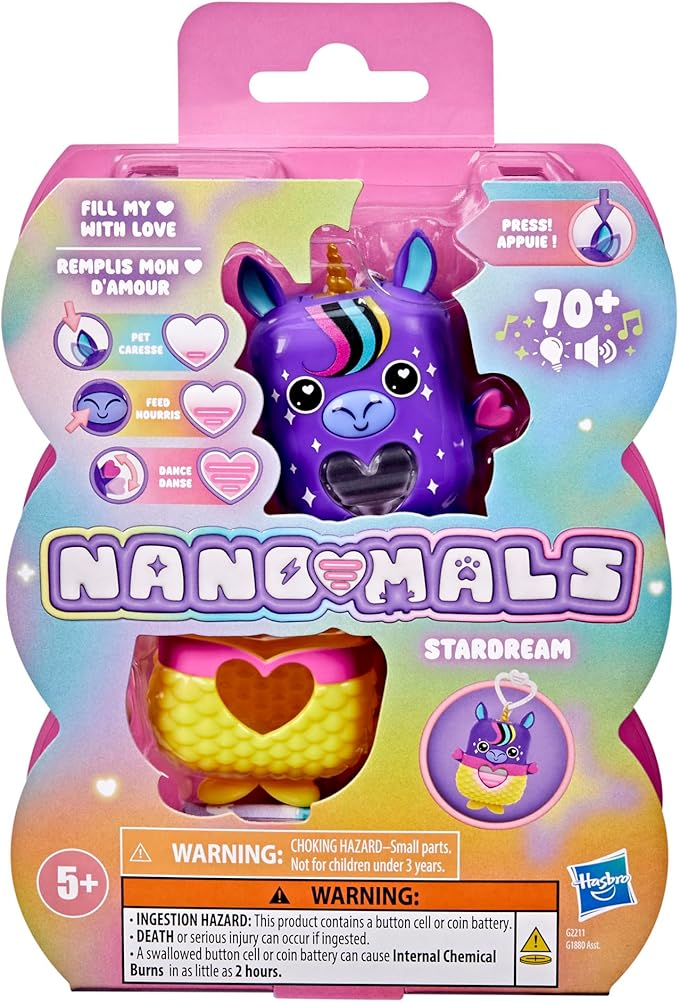 Nano-Mals Electronic Fidget Pets | Hasbro