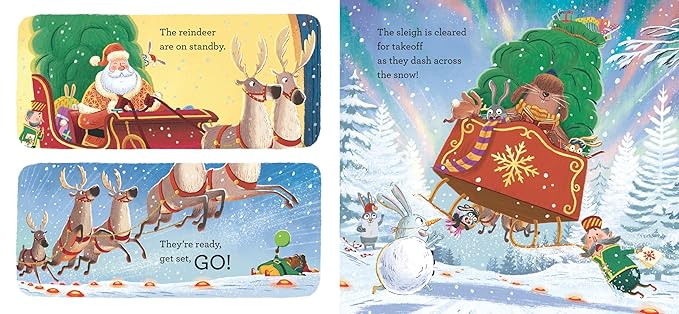 Bunnies in a Sleigh: A Chaotic Christmas Tale!