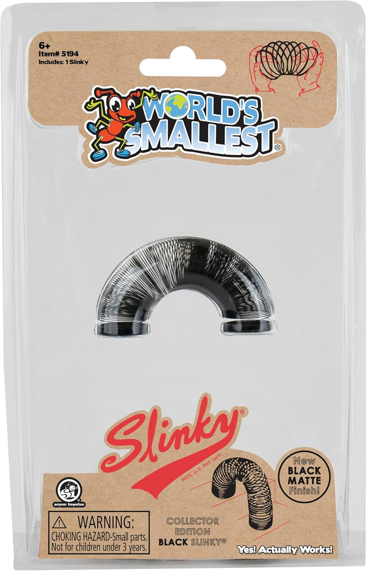 World’s Smallest Slinky Black Collector Edition