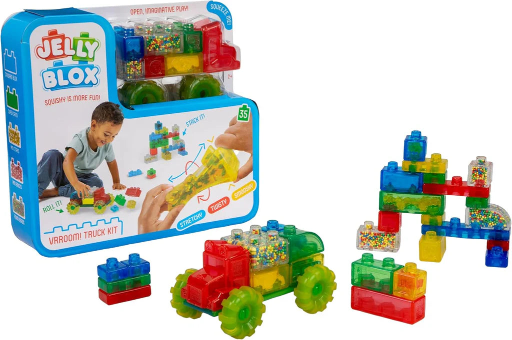 Jelly Blox - Vrooom Truck Kit | Goliath Games - LOCAL PICK UP ONLY