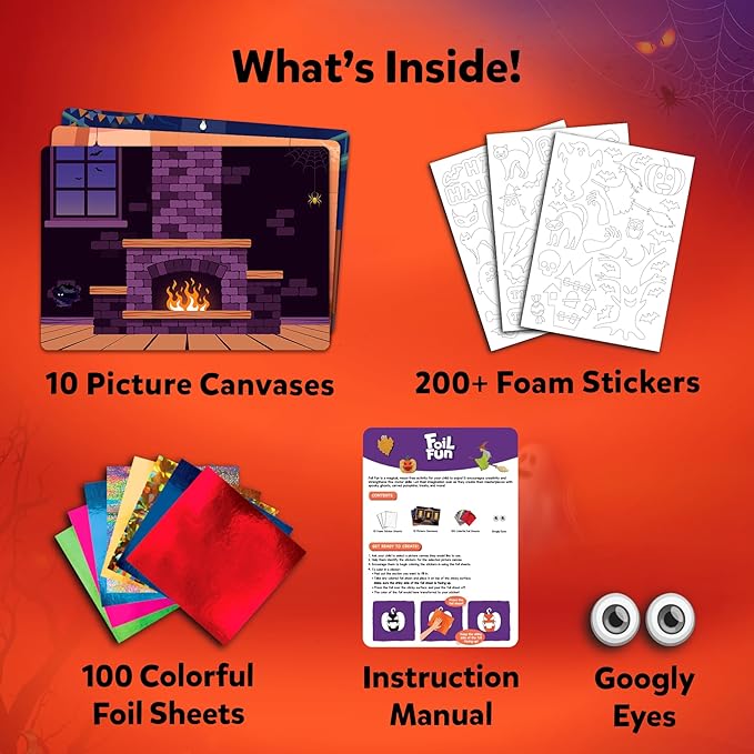 Foil Fun - Halloween | Skillmatics