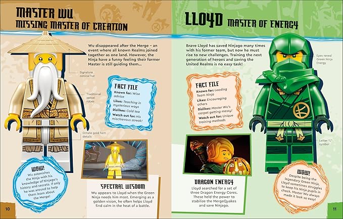 LEGO Ninjago Dragons Rising Character Guide