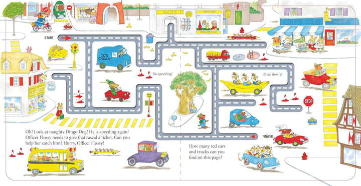 Richard Scarry's Cars and Trucks Touch & Trace