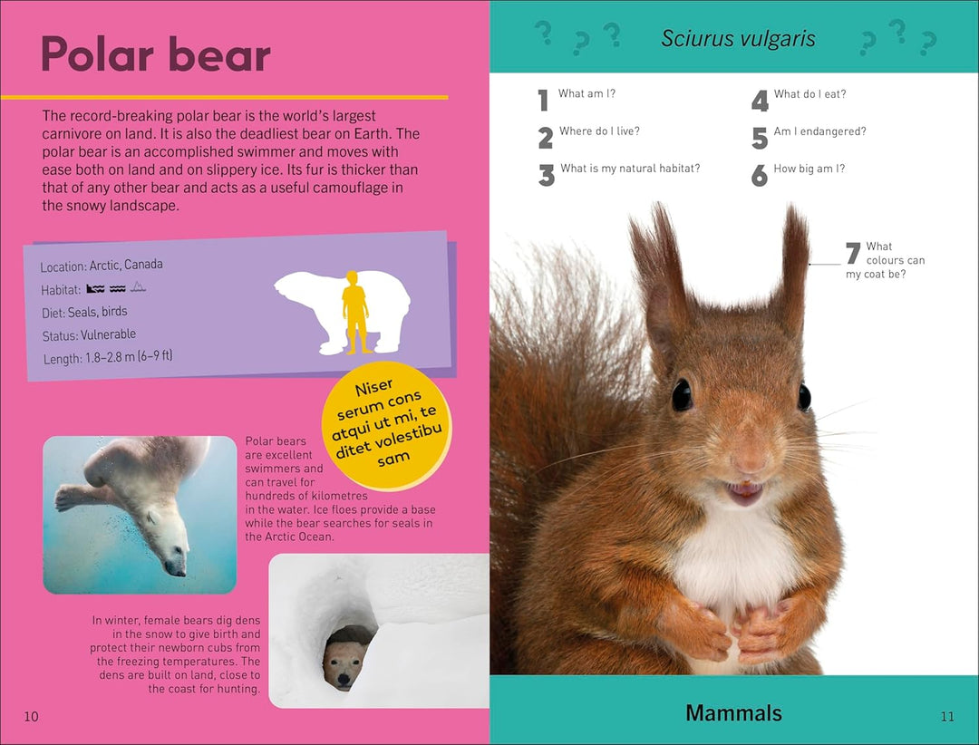 Quiz Yourself Clever! Animals of the World