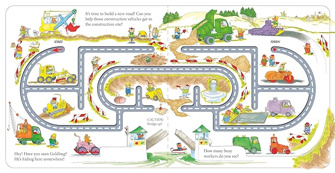 Richard Scarry's Cars and Trucks Touch & Trace