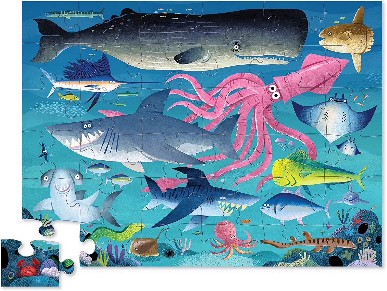 Shark Reef - 36-Pc Puzzle | Crocodile Creek
