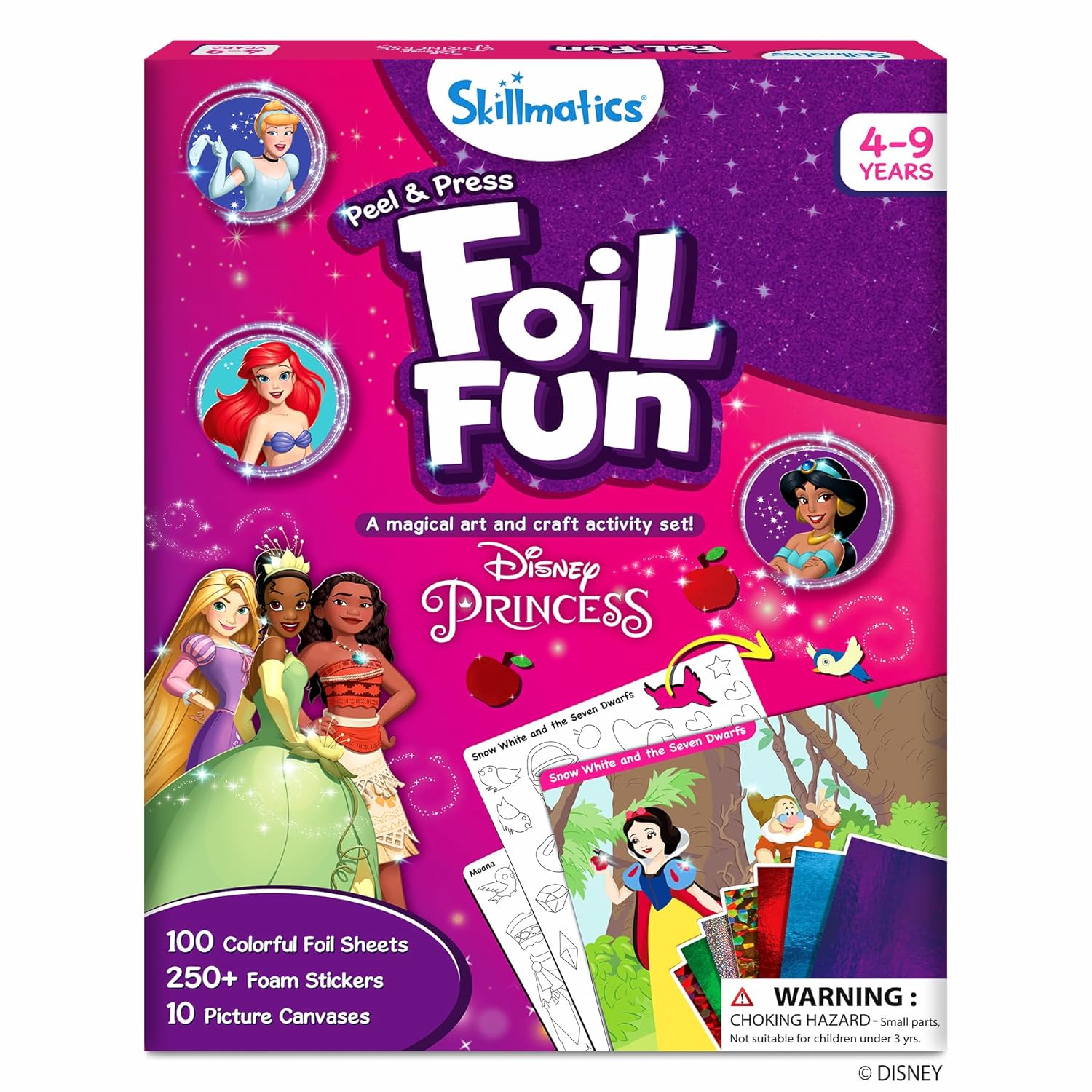 Foil Fun: Disney Princesses | Skillmatics