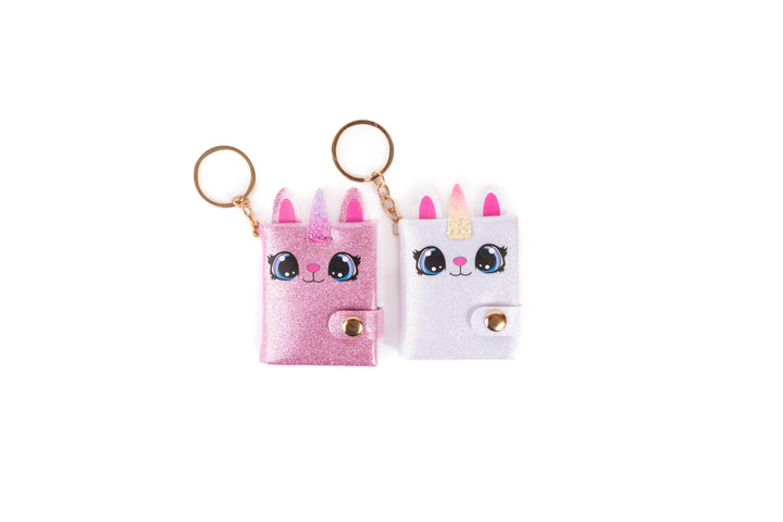 Mini Sparkly Friends Keychain Journals | Great Pretenders
