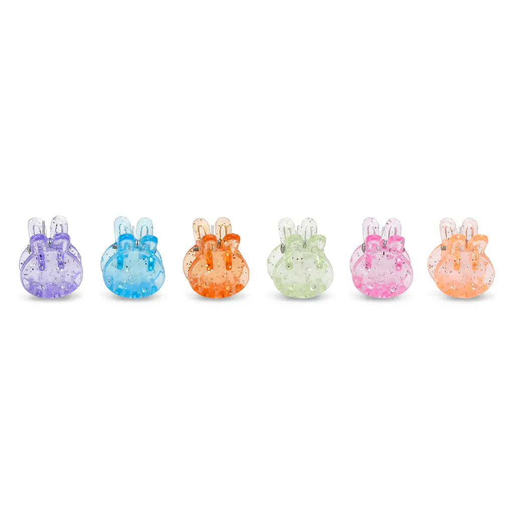 Colorful Bunny Mini Hair Clips | iScream