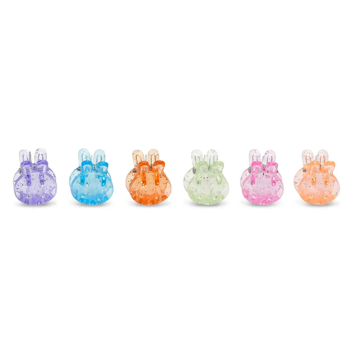 Colorful Bunny Mini Hair Clips | iScream
