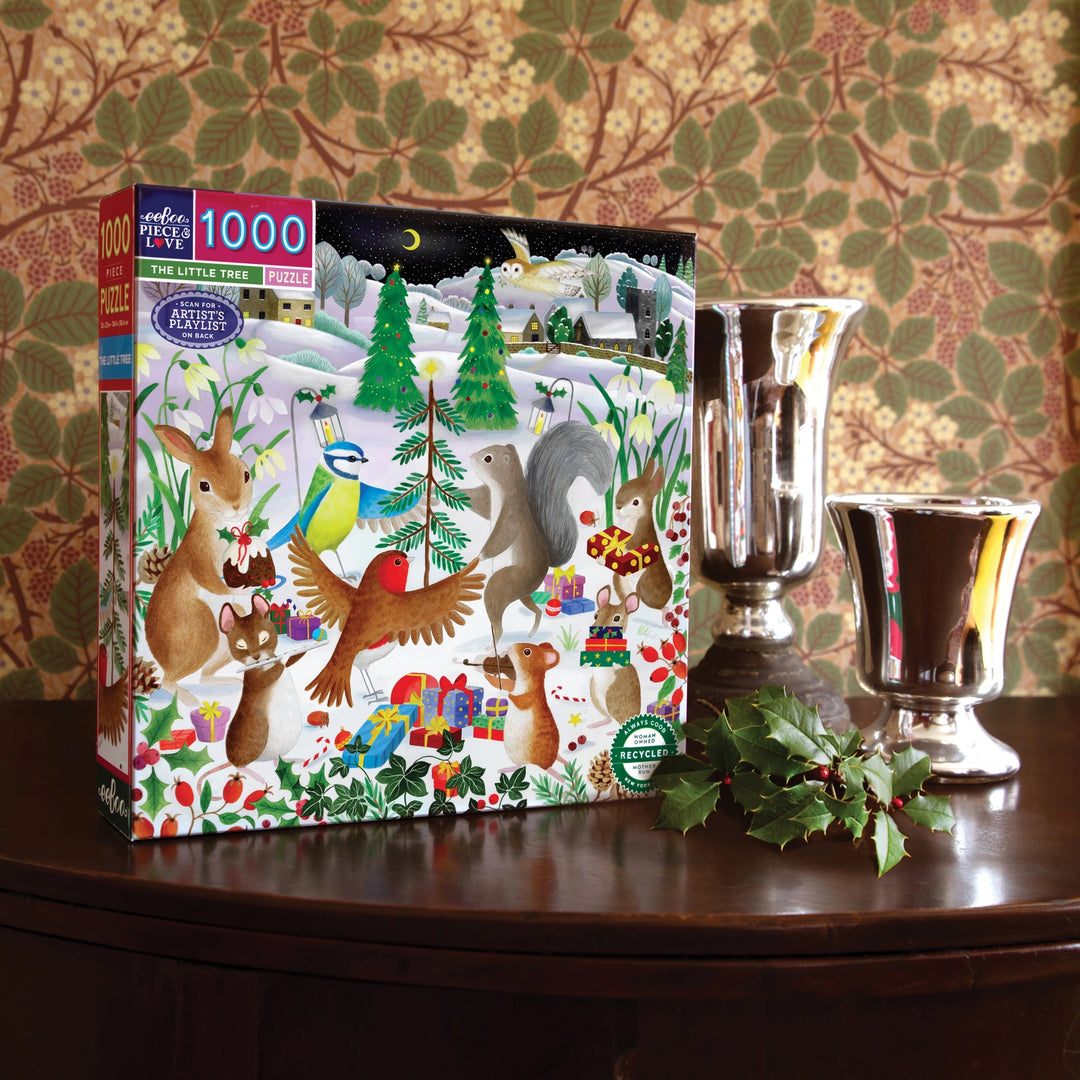 The Little Tree 1000 Piece Square Puzzle | eeBoo