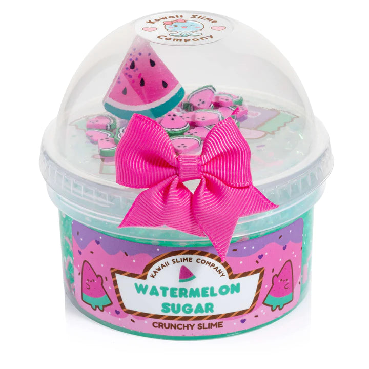 Watermelon Sugar Fishbowl Bingsu Slime | Kawaii Slime Company