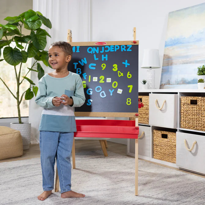 Deluxe Magnetic Standing Art Easel | Melissa & Doug - LOCAL PICK UP ONLY