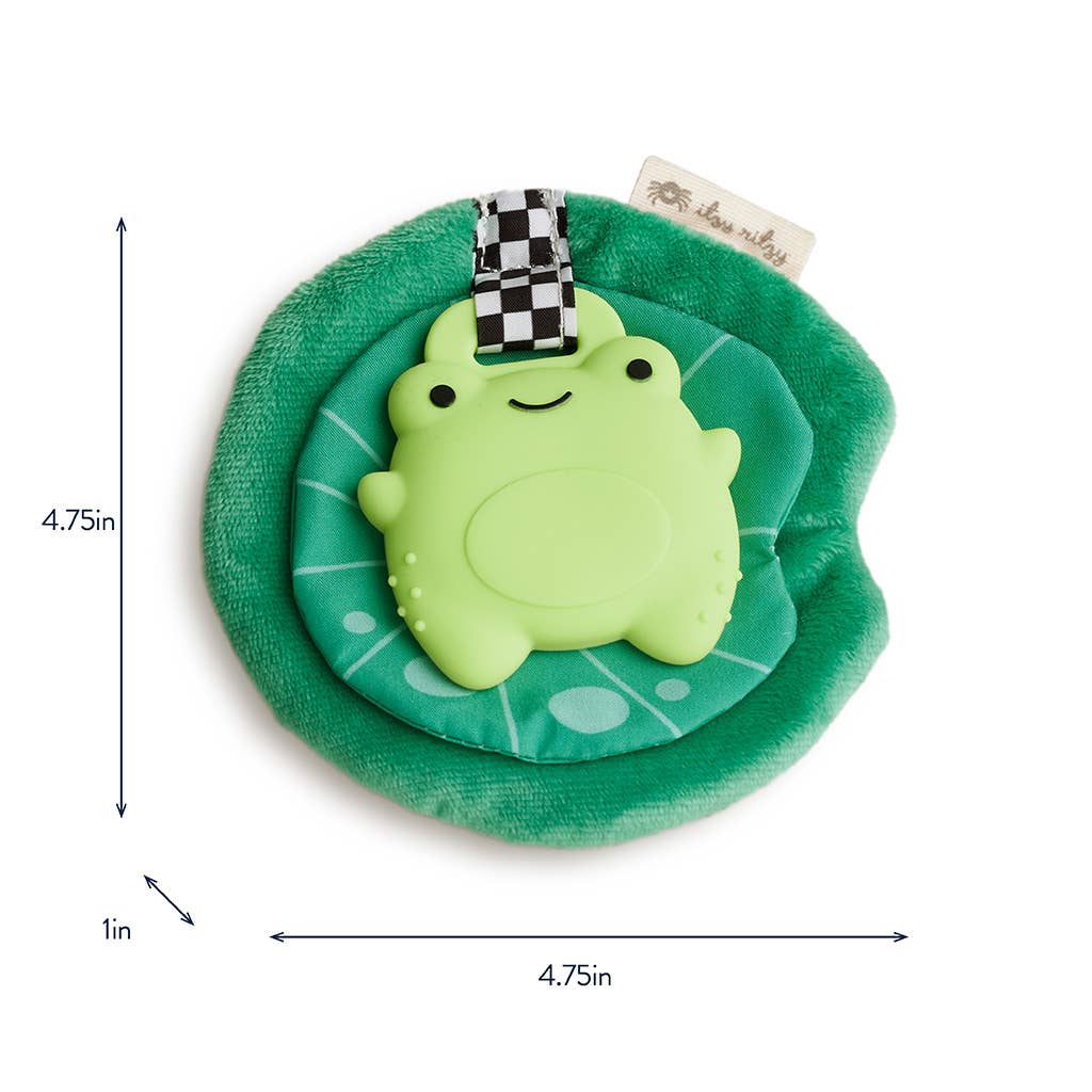 Sweetie Crinkle™ Frog Teether | Itzy Ritzy