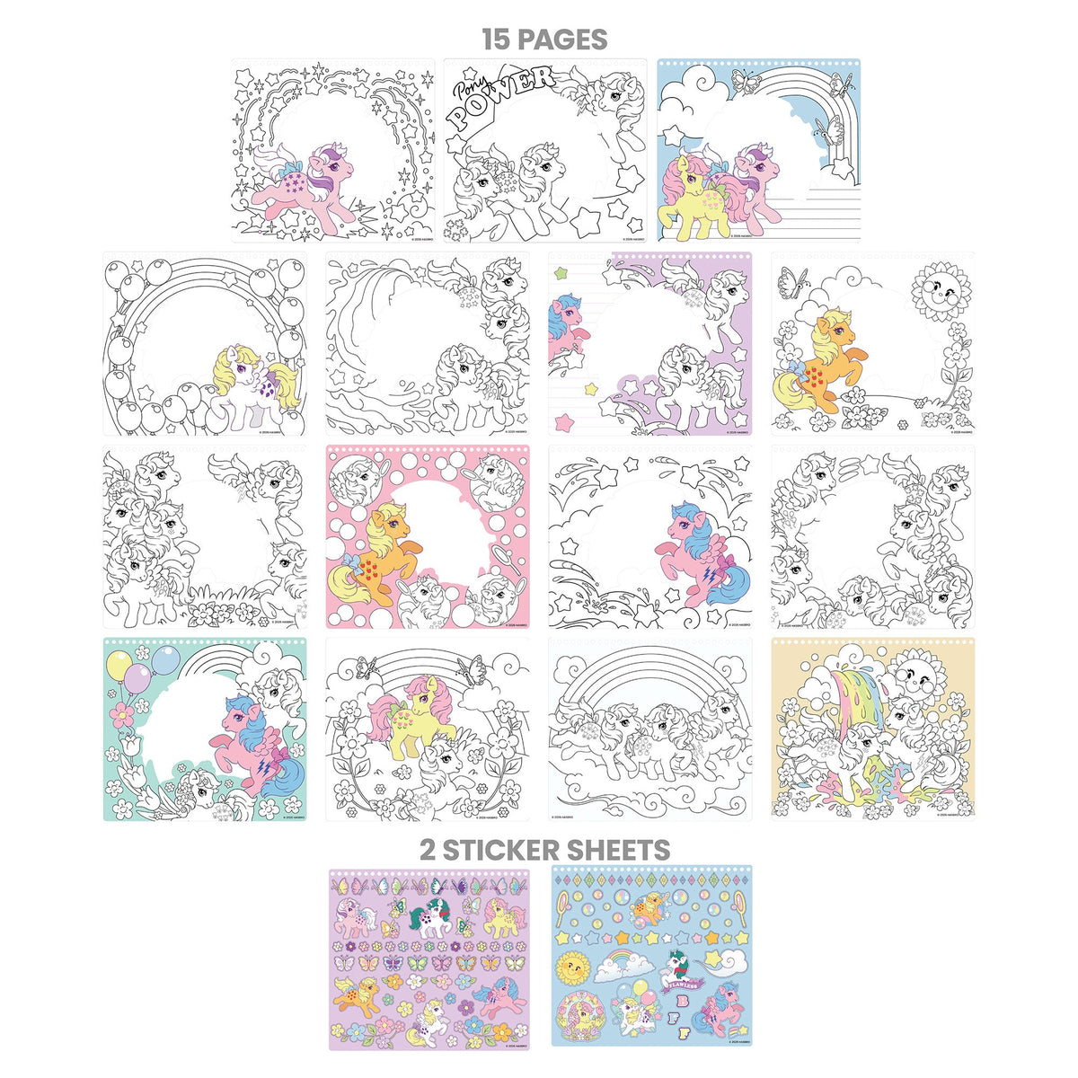 My Little Pony Make A Scene Sketch Set | Fashion Angels