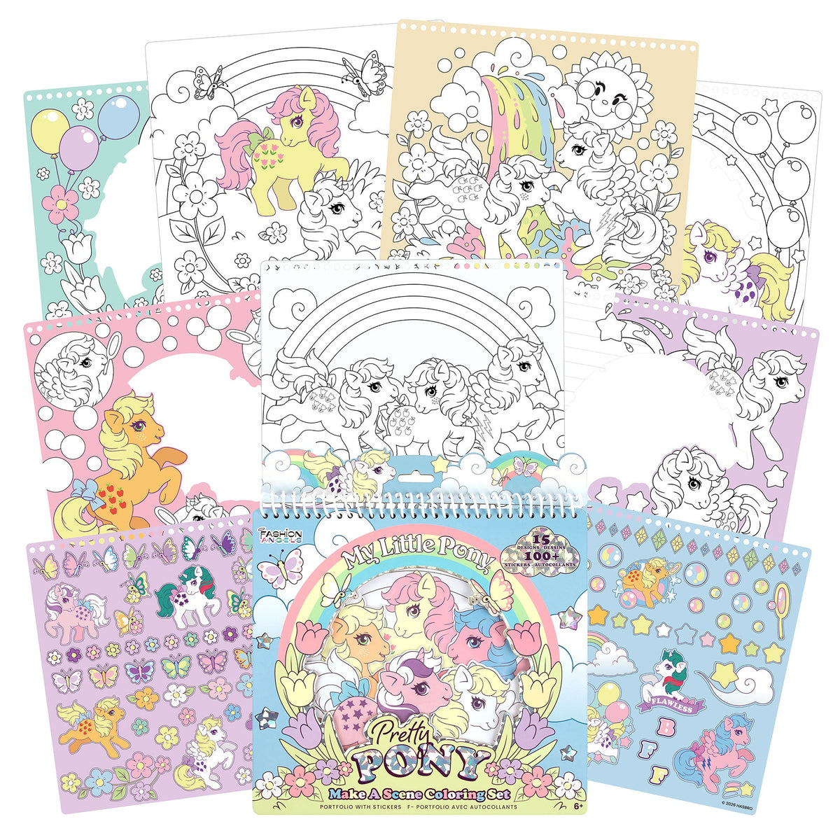 My Little Pony Make A Scene Sketch Set | Fashion Angels
