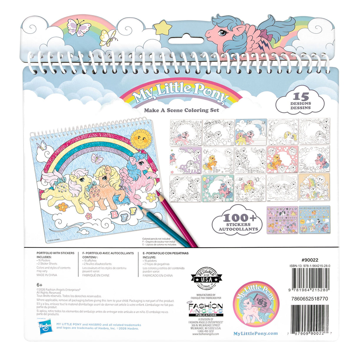 My Little Pony Make A Scene Sketch Set | Fashion Angels