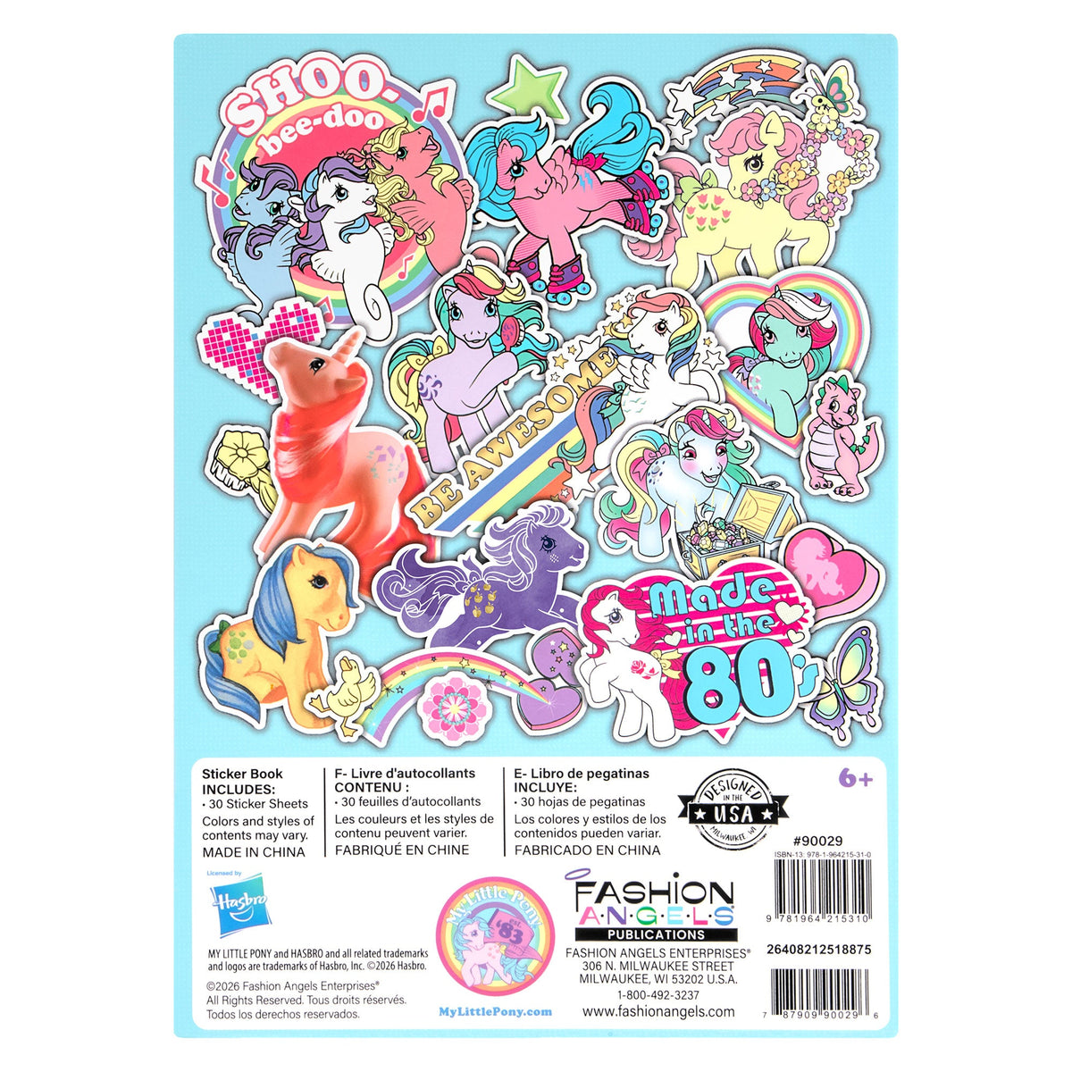My Little Pony 1000+ Sticker Book | Fashion Angels