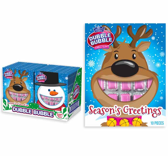 Holiday Gum Cards | Dubble Bubble