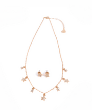 Boutique Chic Rising Star Necklace & Earrings | Great Pretenders