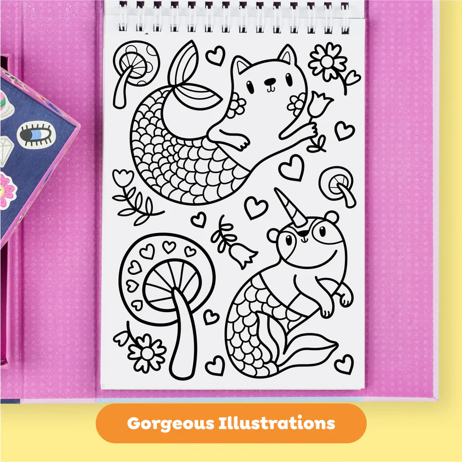 Coloring Set - Magical Creatures | Tiger Tribe