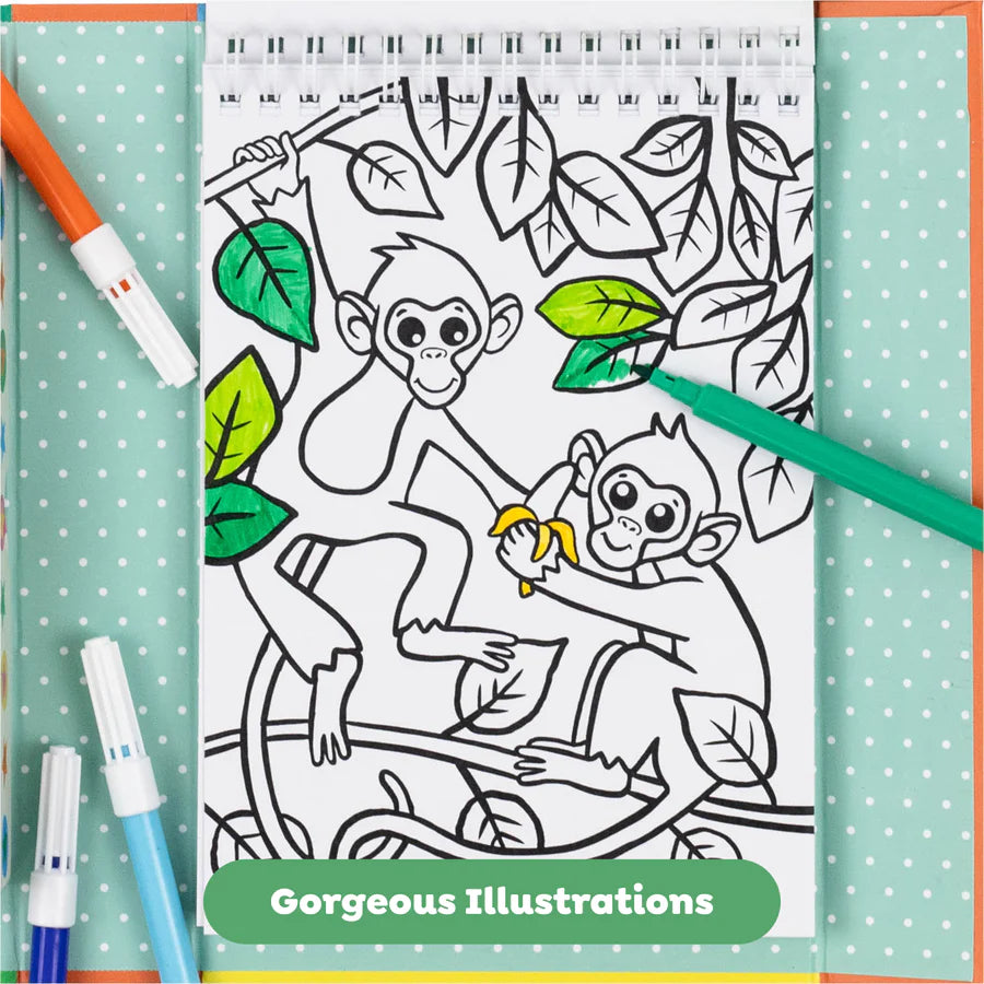 Coloring Set - Zoo | Tiger Tribe