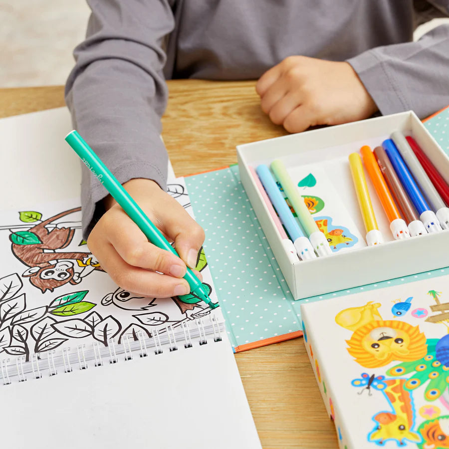 Coloring Set - Zoo | Tiger Tribe