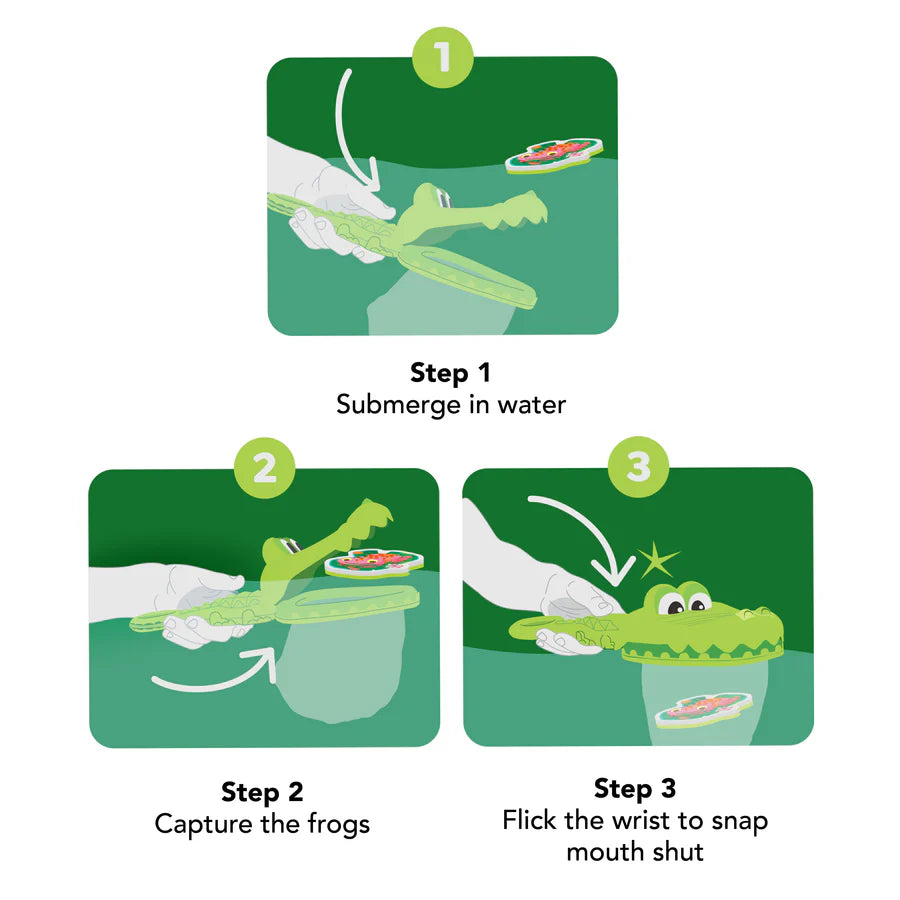 Croc Chasey - Catch A Frog | Tiger Tribe