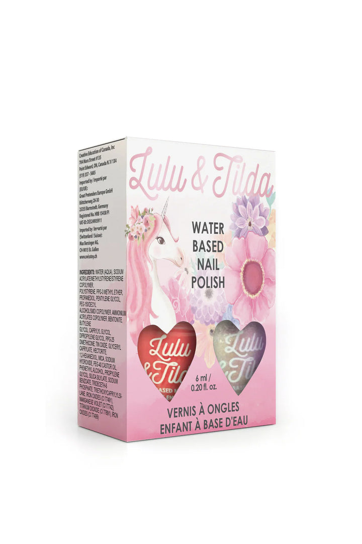 Somewhere Over the Unicorn, Washable Nail Polish Set | Great Pretenders