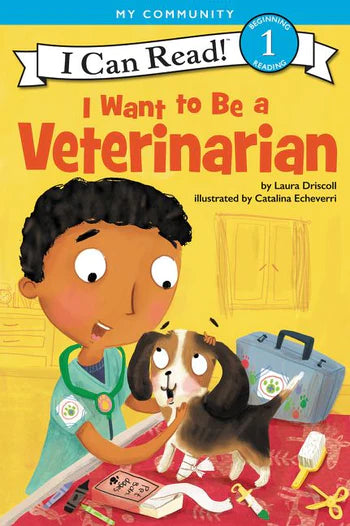 cover art of i want to be a veterinarian