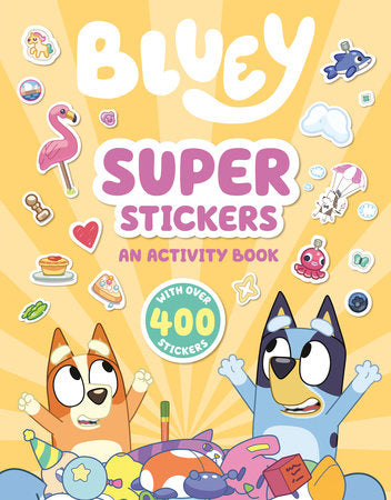 cover art of bluey sticker book