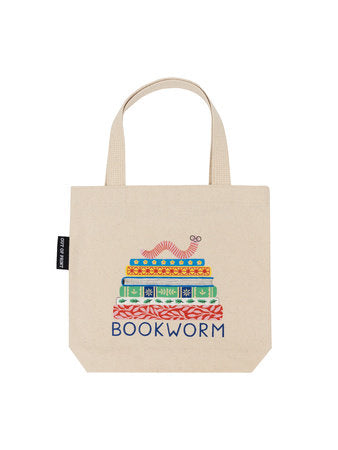 Bookworm Mini Tote Bag