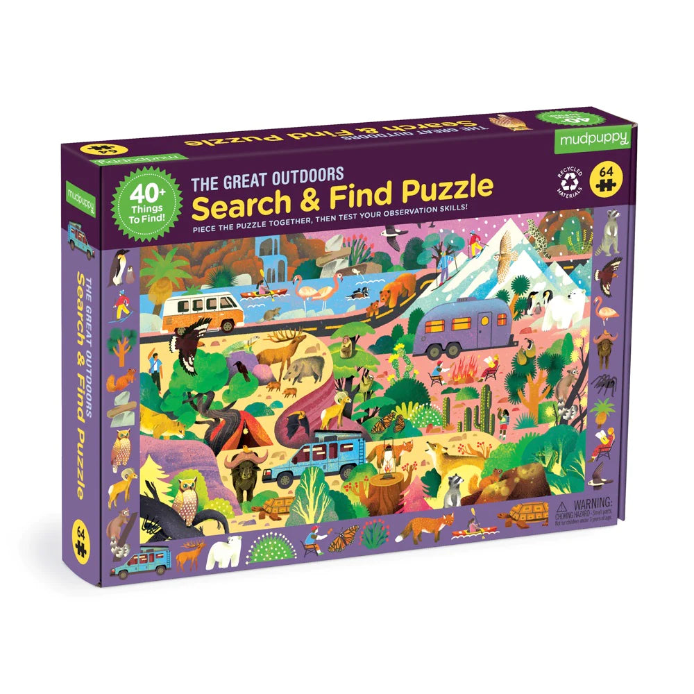 The Great Outdoors Search & Find Puzzle - 64 pc