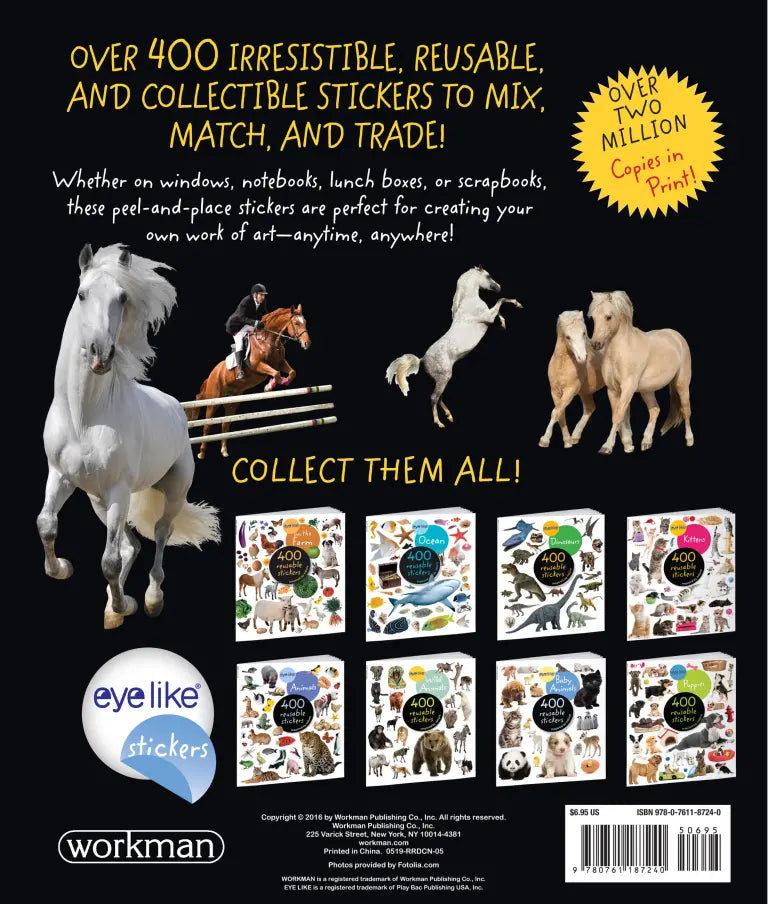 Eyelike Stickers: Horses