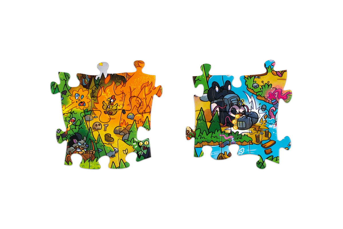 Jamie Smart’s Hero Slam Jigsaw Puzzle: 200 pieces | Laurence King