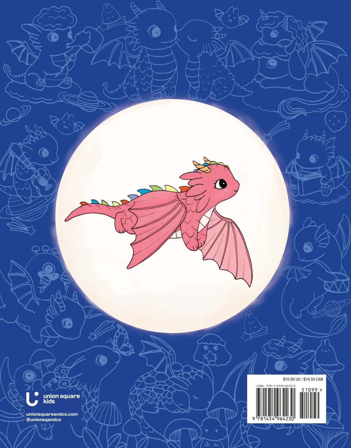 A Million Dragons: Adorable Dragons to Color