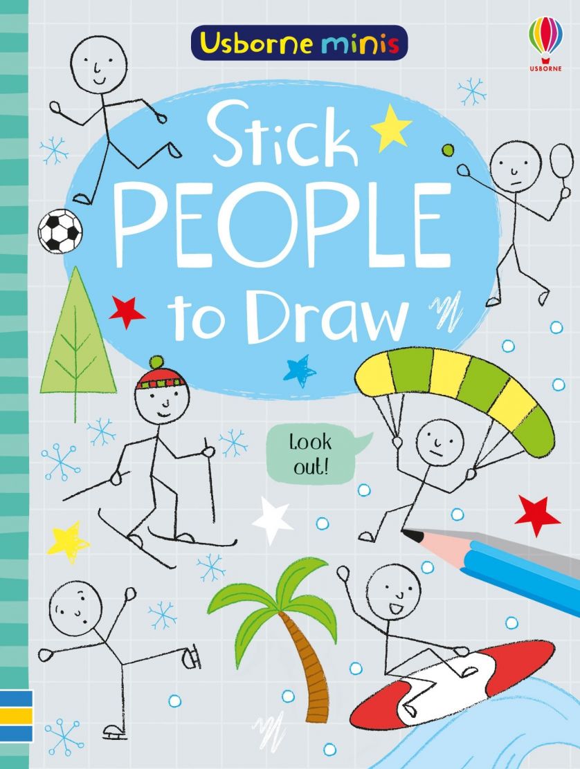 Usborne Minis - Stick People to Draw