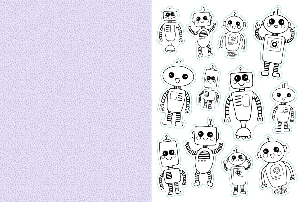 Color Your Own Stickers, Volume 2