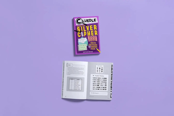 Cluedle: The Case of the Silver Cipher - Book 3