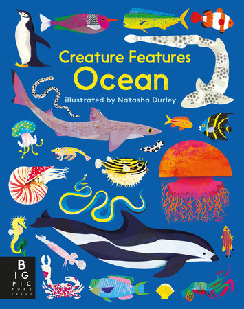 cover art of creature features ocean