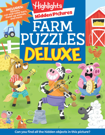 cover art of farm puzzles deluxe