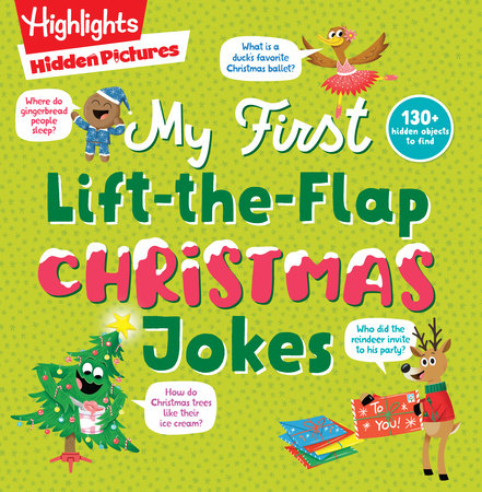 Hidden Pictures My First Lift-The-Flap Christmas Jokes | Highlights