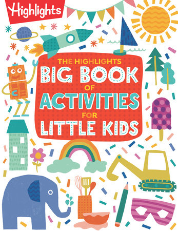 cover art of the big book of activities for little kids