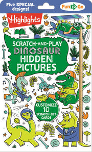 Scratch-and-Play Dinosaur Hidden Pictures | Highlights