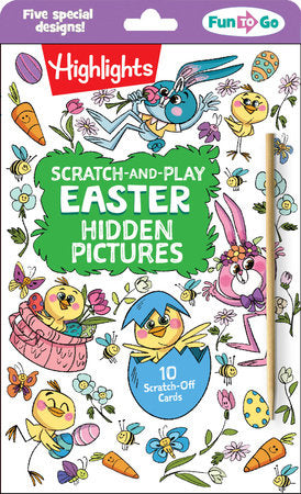 Scratch-and-Play Easter Hidden Pictures | Highlights