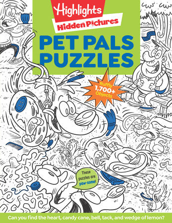 cover art of pet pals puzzles