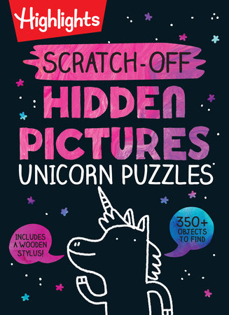 Scratch-Off Hidden Pictures Unicorn Puzzles | Highlights