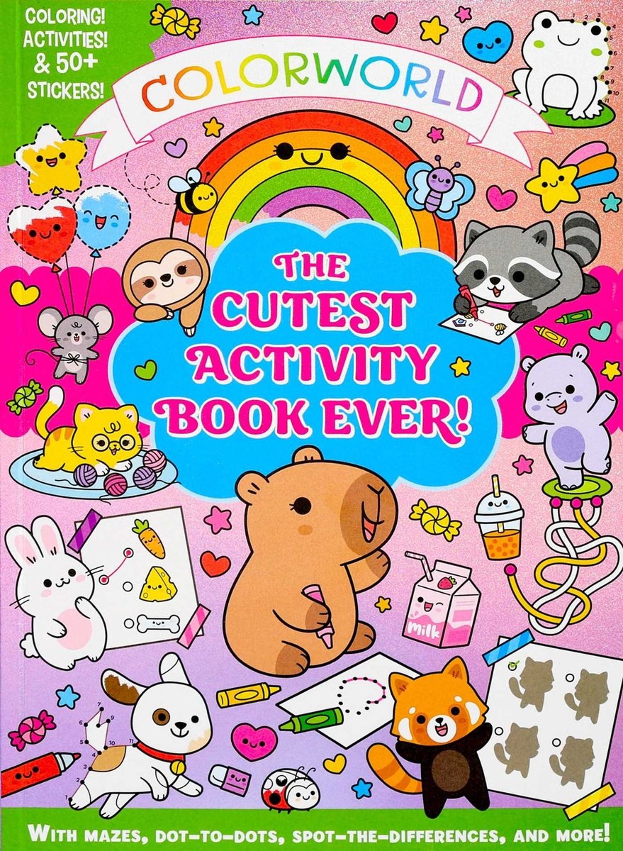 ColorWorld: The Cutest Activity Book Ever!