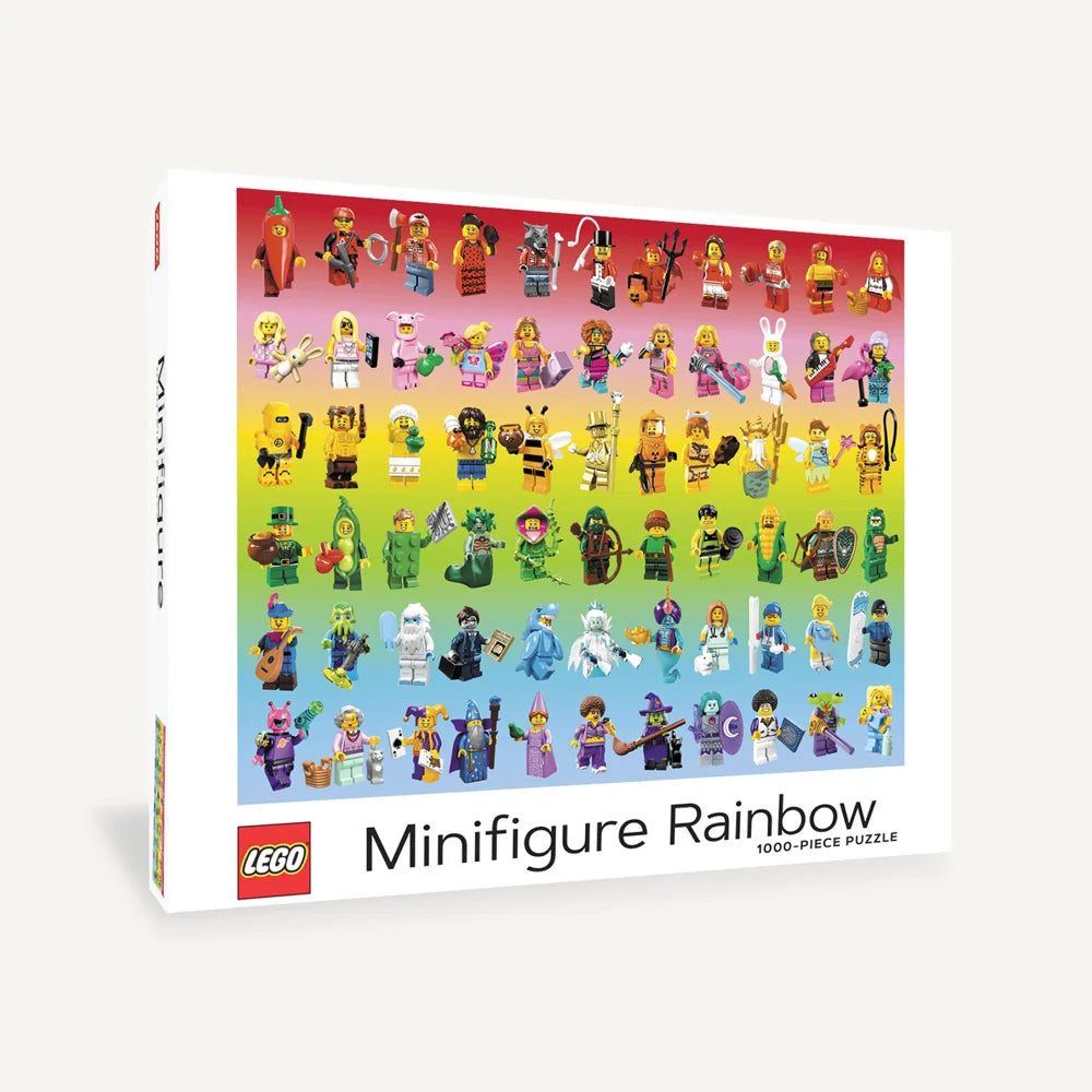 LEGO Puzzle 1000 Minifigure Rainbow